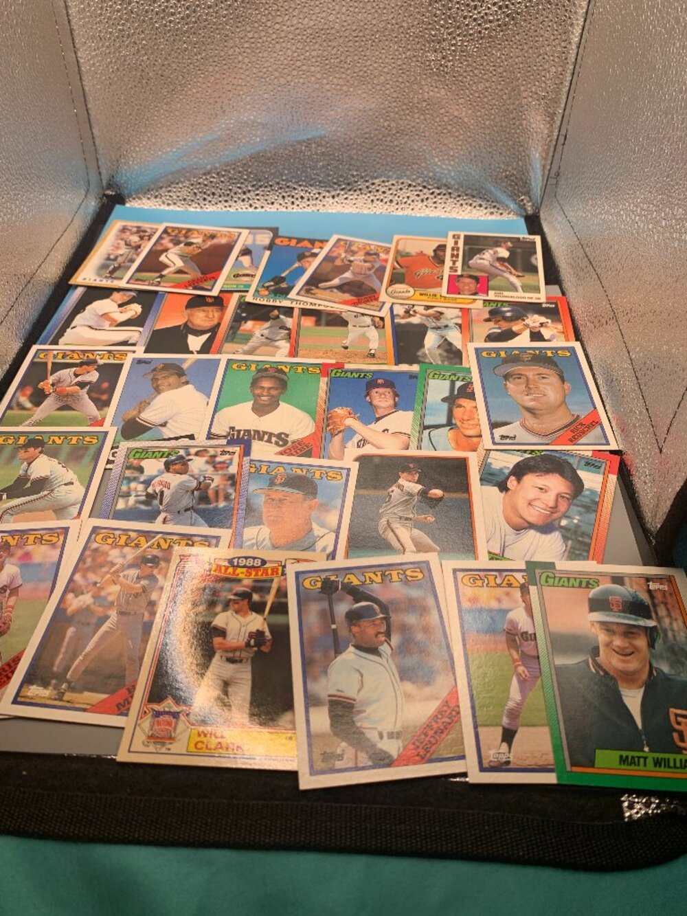 30ct 1985 to 1988 Topps San Francisco Giants Misc Baseball Trading Cards NRMT